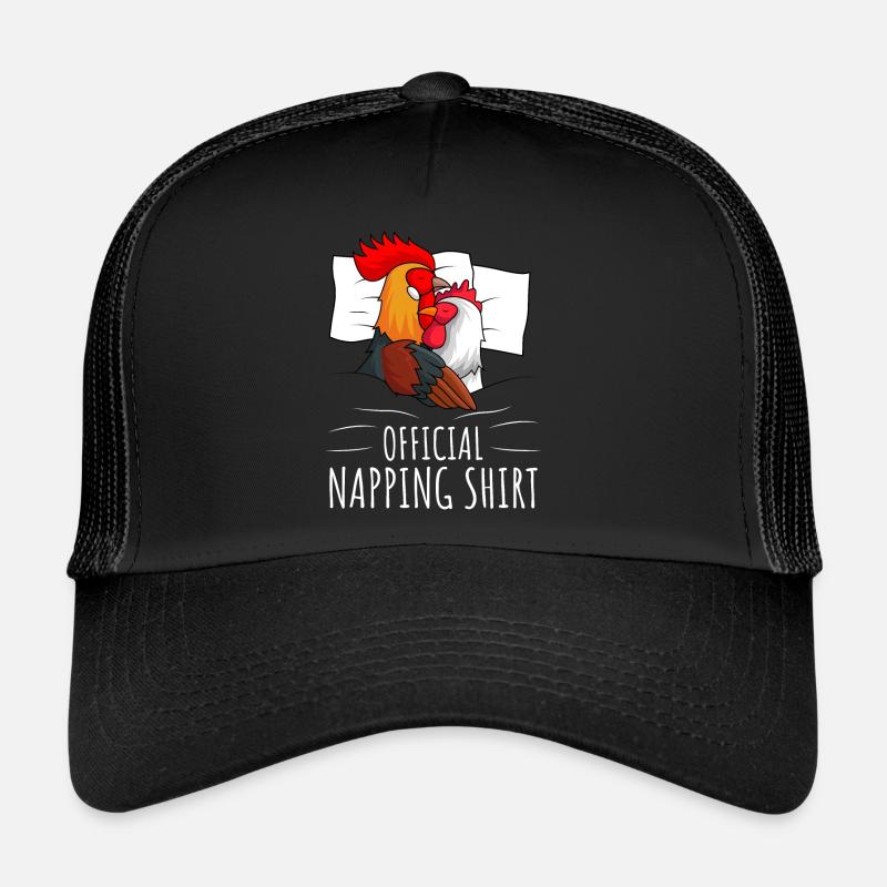 Hühner Schlafshirt Huhn Geschenk Trucker Cap