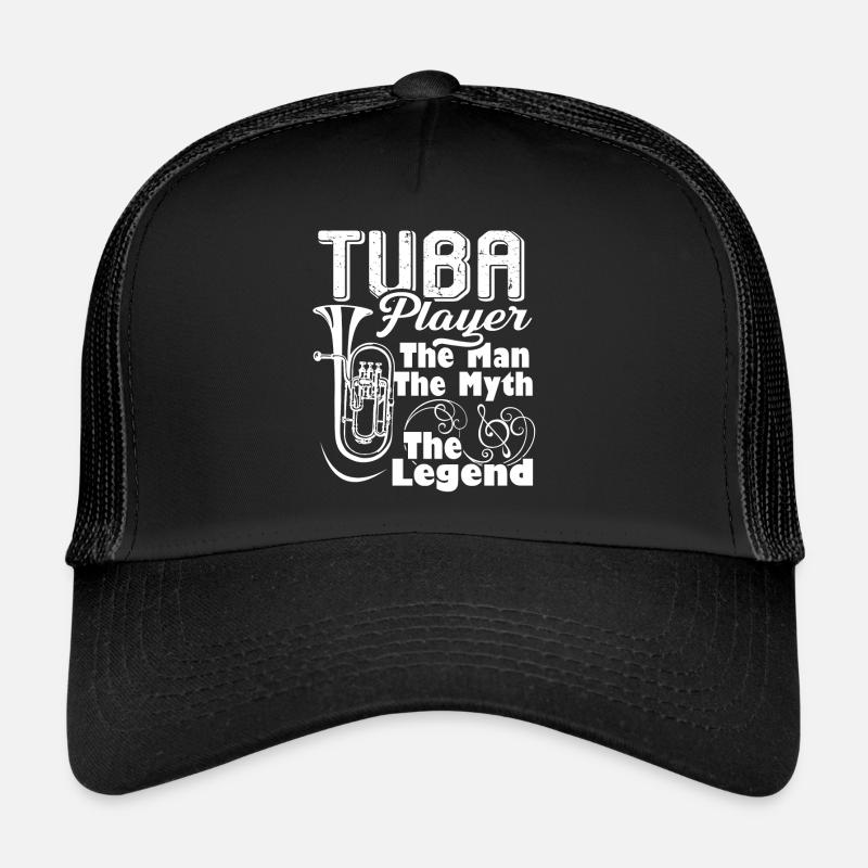 Tuba Tuba Player - Trucker Cap - black/black
