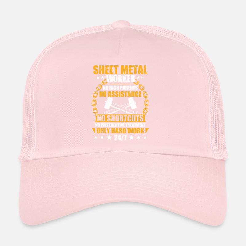 Blechbearbeitung für einen Blecharbeiter Trucker Cap