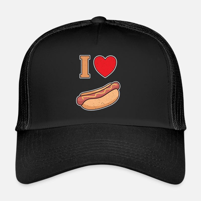 J’adore Bockwurst à la moutarde Casquette trucker 