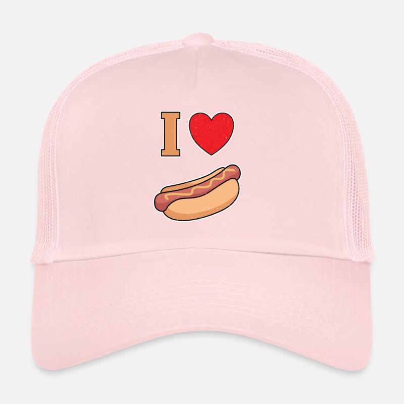 Ich Liebe Bockwurst mit Senf Trucker Cap
