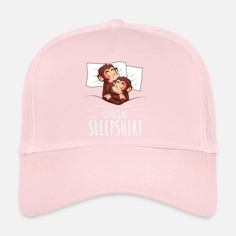 Chemise de sommeil de singe Cadeau de singe Casquette trucker 