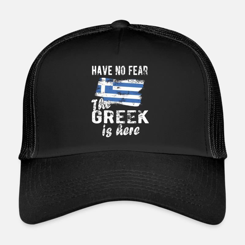 Greek Greece Origin Greek flag Trucker Cap