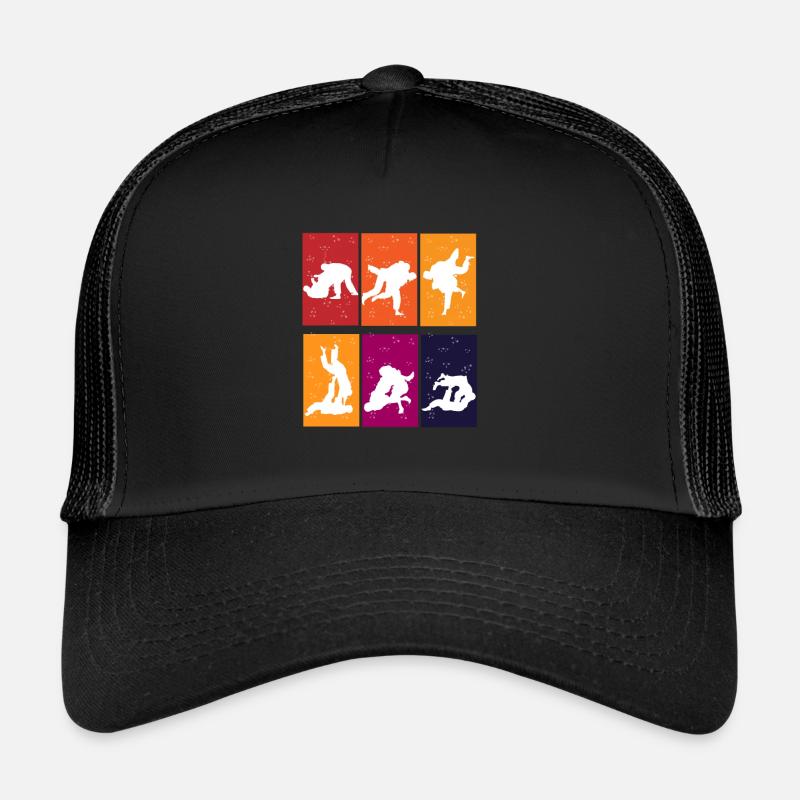 Jiu-Jitsu-T-Shirt Trucker Cap