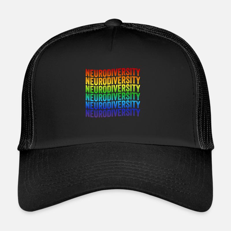 Autism Awareness Celebrate Neurodiversity Trucker Cap