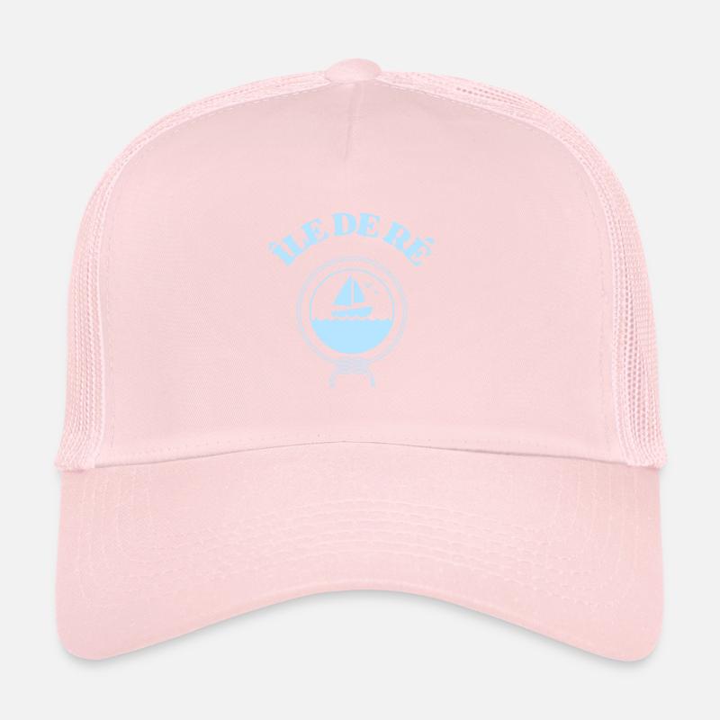 ile de ré bateau charente maritime Casquette trucker 