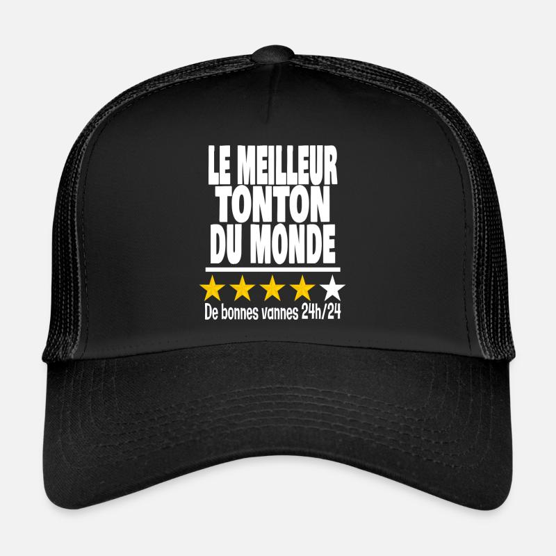 le meilleur tonton du monde Casquette trucker 