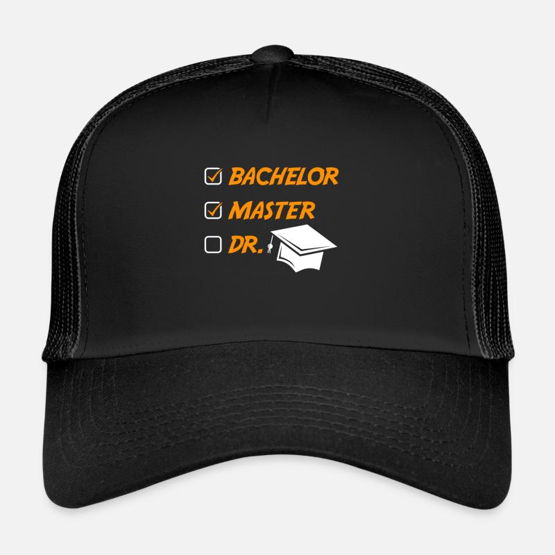 Master 2022 Master Hut Master Abschluss - Trucker Cap - Schwarz/Schwarz
