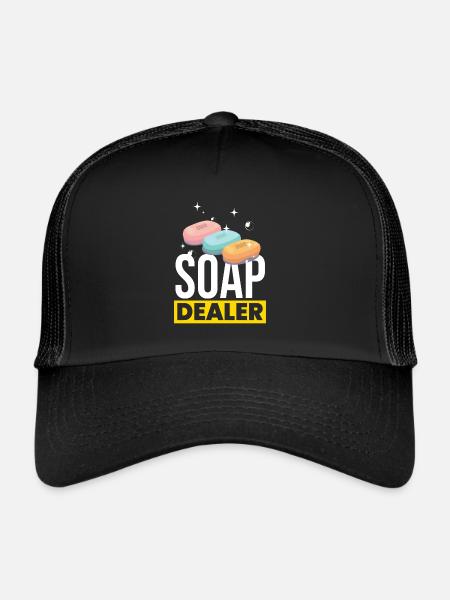Soap Dealer Soap Making - Trucker Cap - black/black - Front