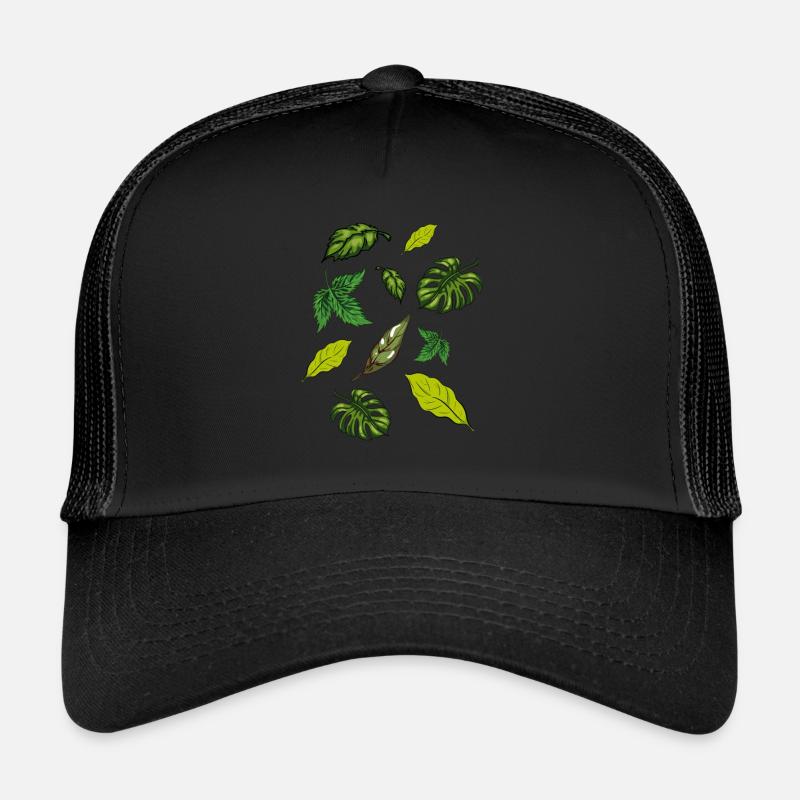Indoor Plants Plants Leaves Trucker Cap