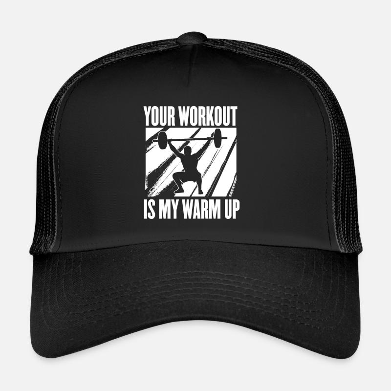 Your Training Is My Warm-Up Weightlifting Trucker Cap