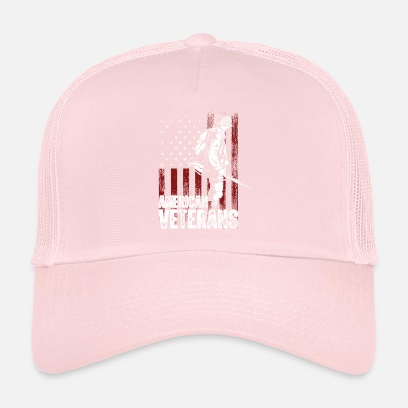 Veteran Zitat Amerikanischer Veteran Trucker Cap