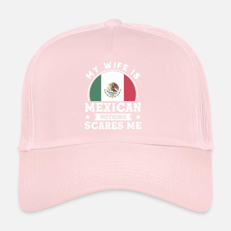 Mexican Flag Mexican Proud Mexican Trucker Cap
