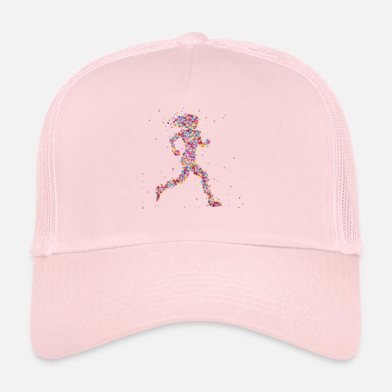 Joggen Läuferin Marathon Trucker Cap