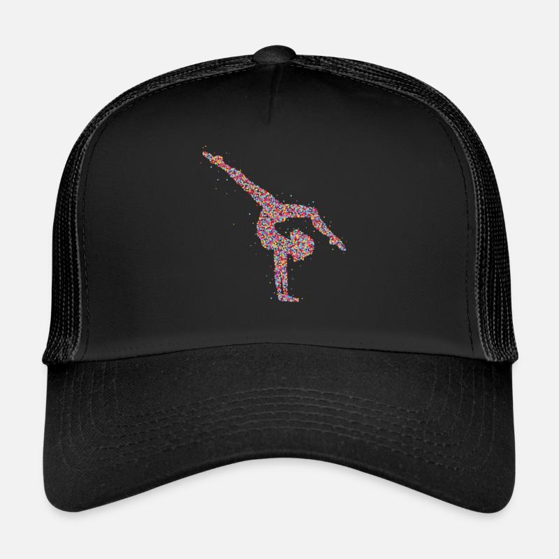 Gymnastics Gymnastics Gymnast - Trucker Cap - black/black