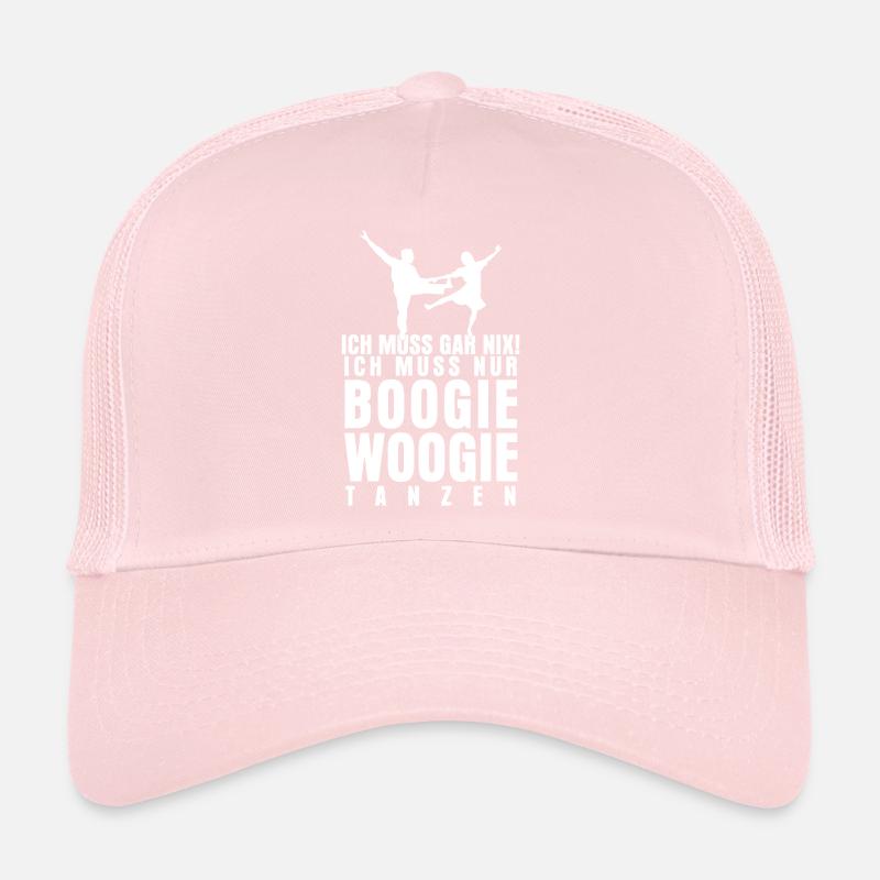 Boogie Woogie Spruch Witz Tänzer Trucker Cap