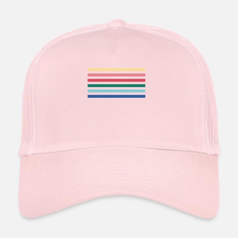 Arc-en-ciel Casquette trucker 