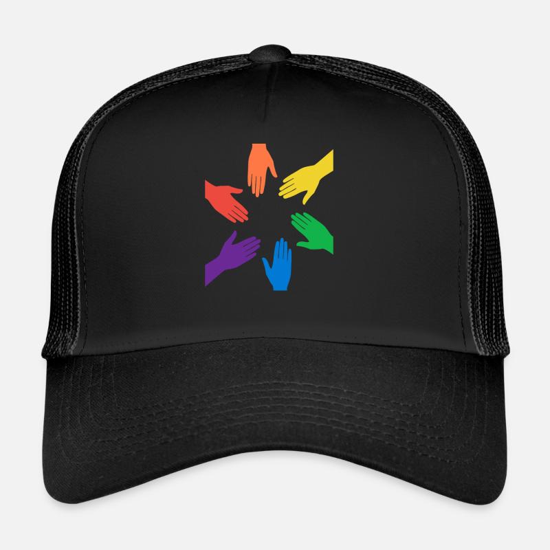 Rainbow Trucker Cap