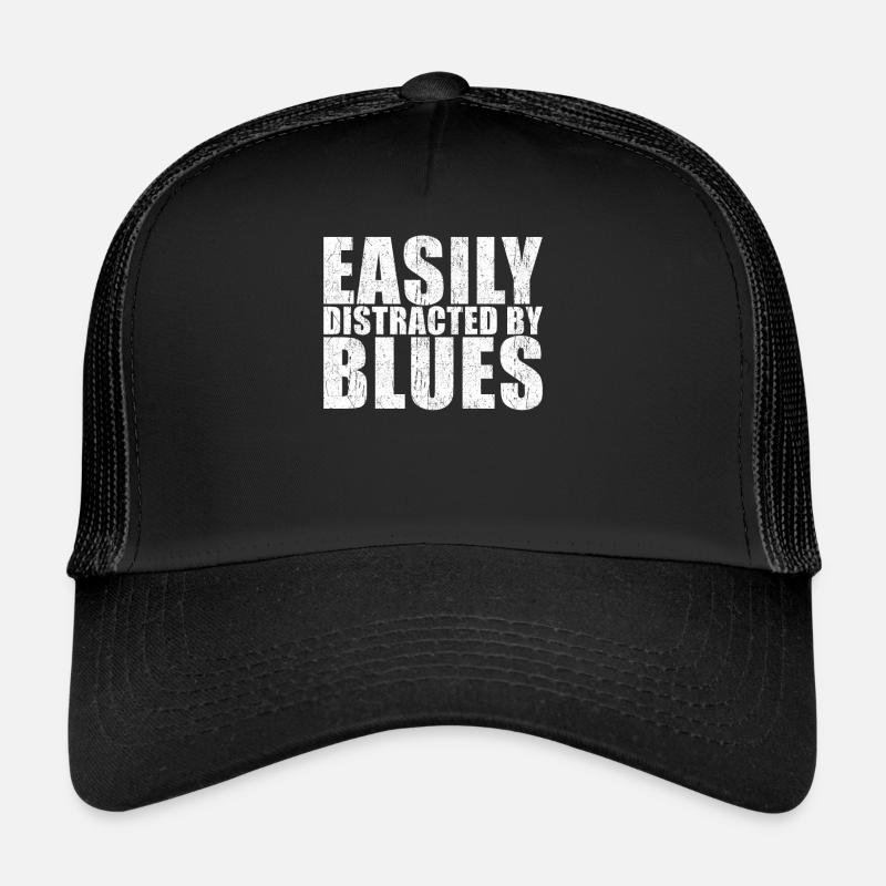 Blues Fan Geschenk Trucker Cap
