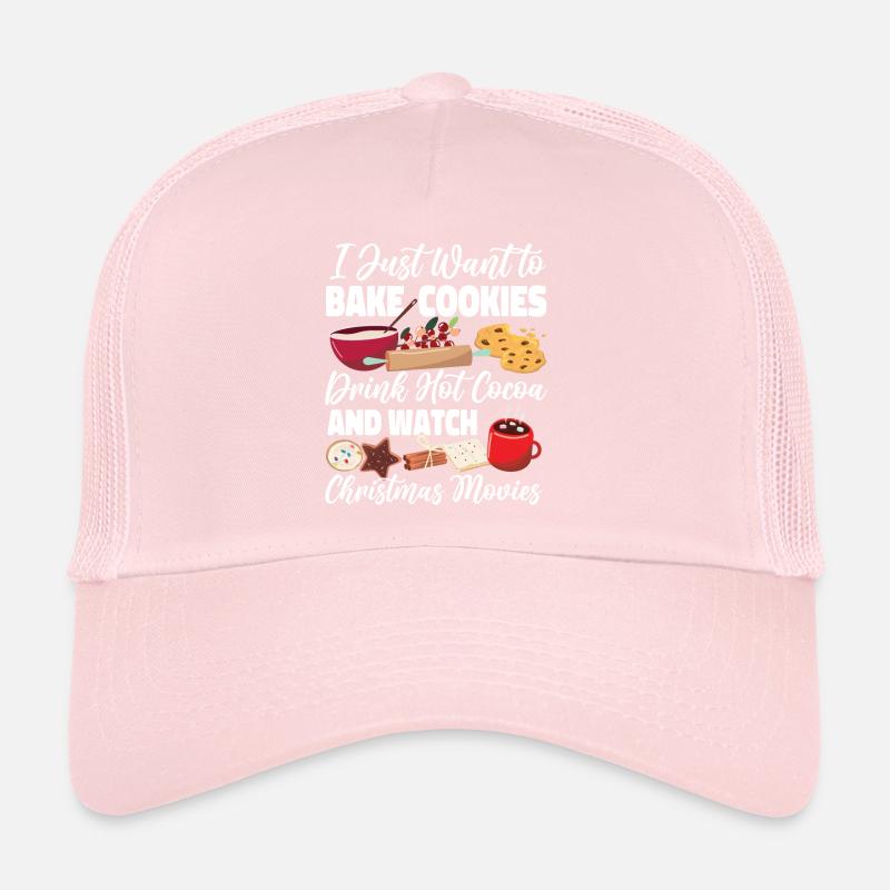 Bake Baking Christmas Cookie I Trucker Cap