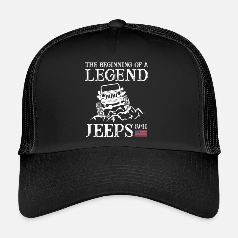 Jeeps Légende Casquette trucker 