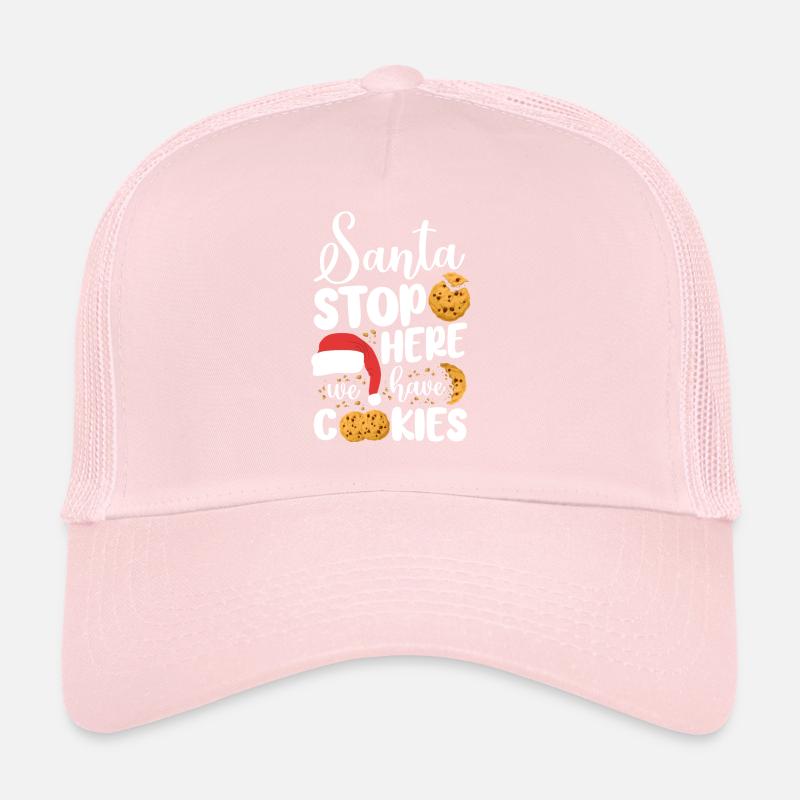 Cuire au four le biscuit de Noël Du Père Noël Casquette trucker 