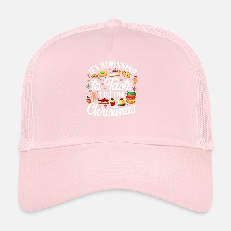Bake Baking Christmas Cookie Trucker Cap