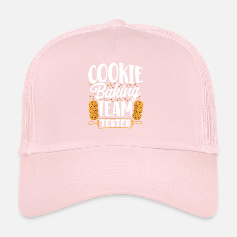 Bake Baking Cookie Team Tester Trucker Cap