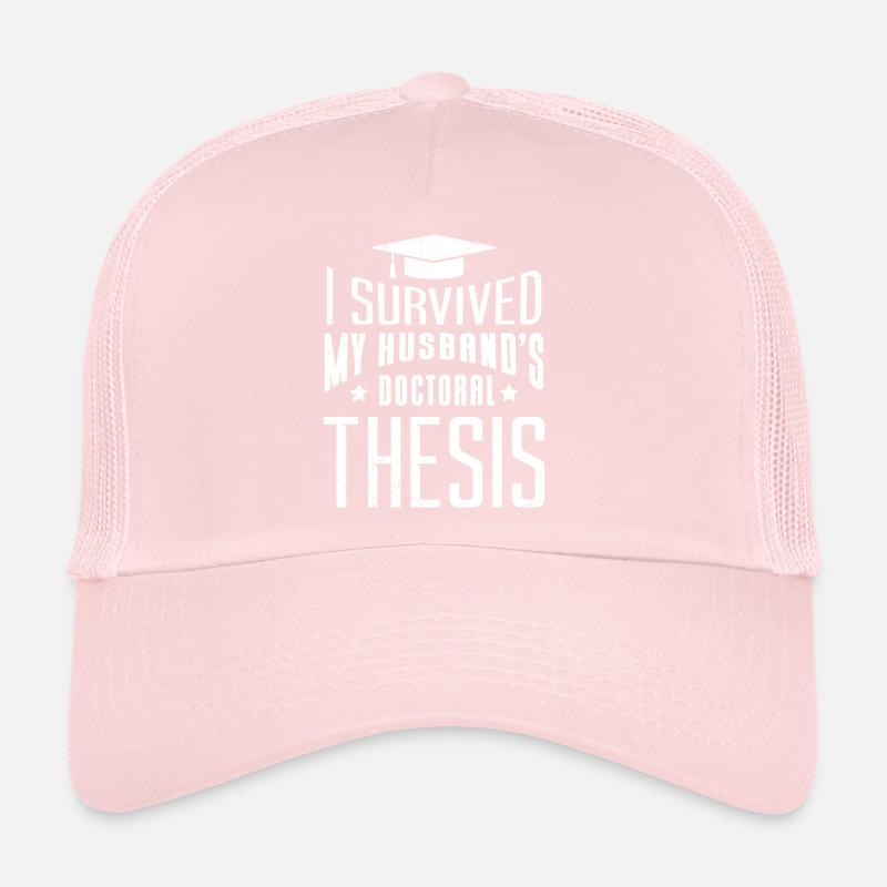 Doktorarbeit meines Mannes überlebt Ehemann Trucker Cap
