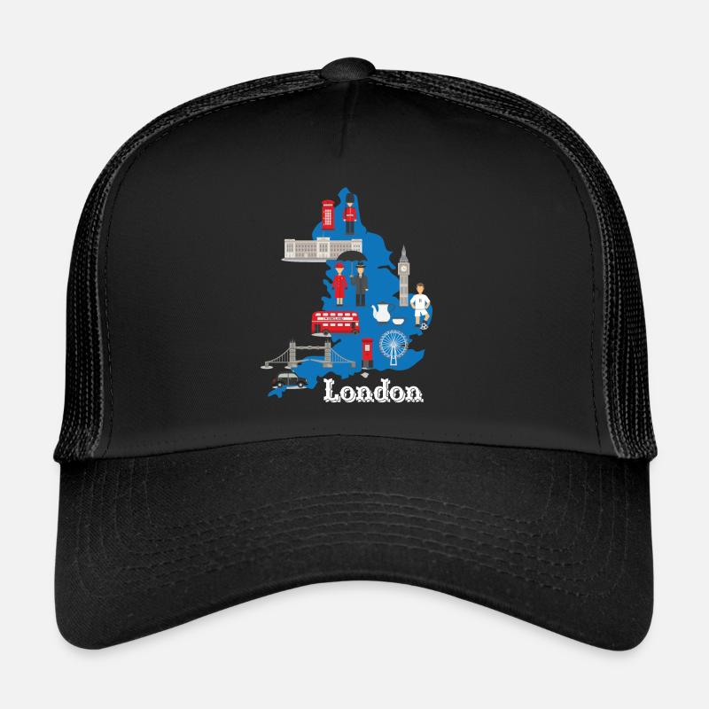 London Is Always A Good Idea UK GB Trucker Cap