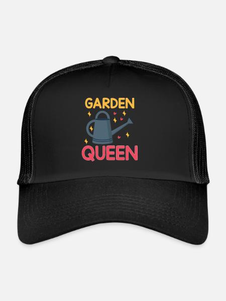 Jardin Citation Jardin Queen - Casquette trucker  - noir/noir - Devant