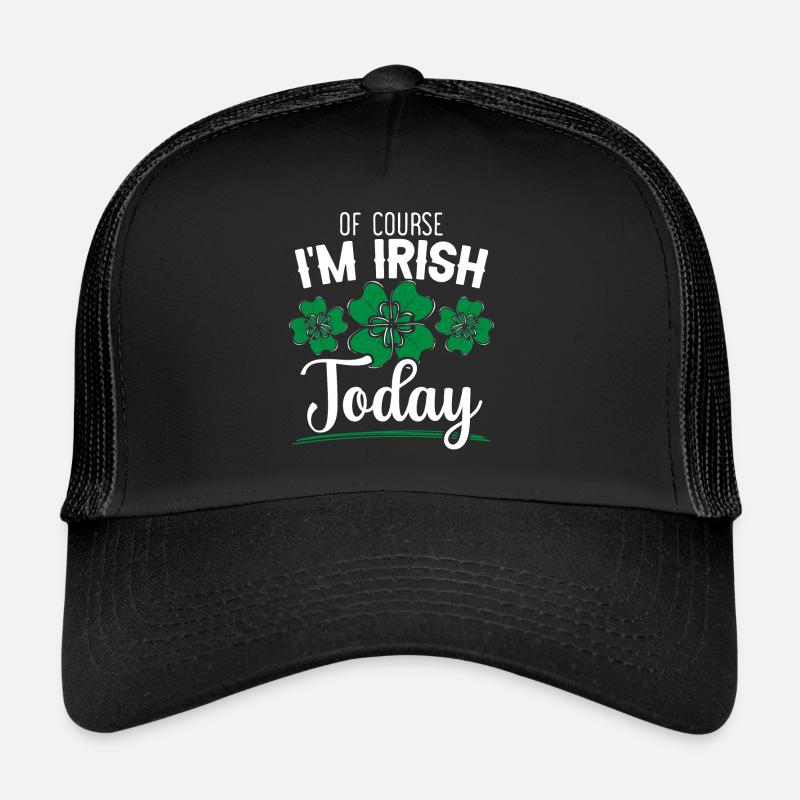 Natürlich bin ich Irish Pride Today St. Patrick's Day Trucker Cap