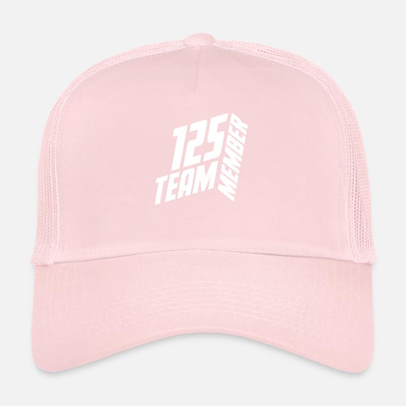 MEMBRE DE L’ÉQUIPE 125 NUMÉRO DE MAILLOT NUMÉRO DE MAILLOT Casquette trucker 