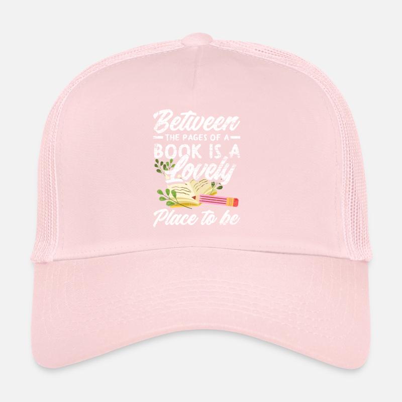 Book Saying Library Trucker Cap