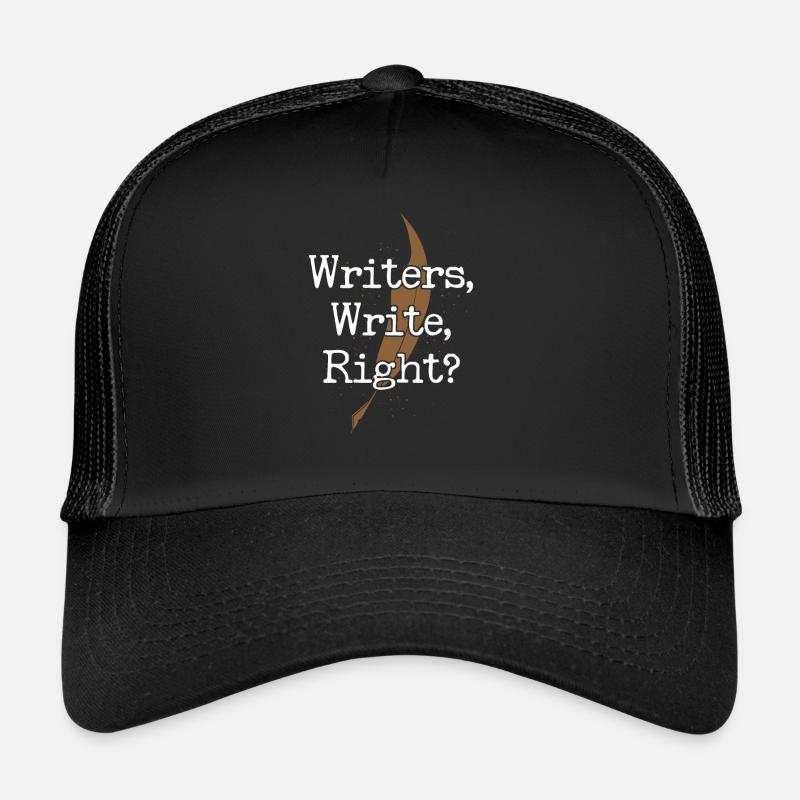 Writing Novel Writer & Published Trucker Cap