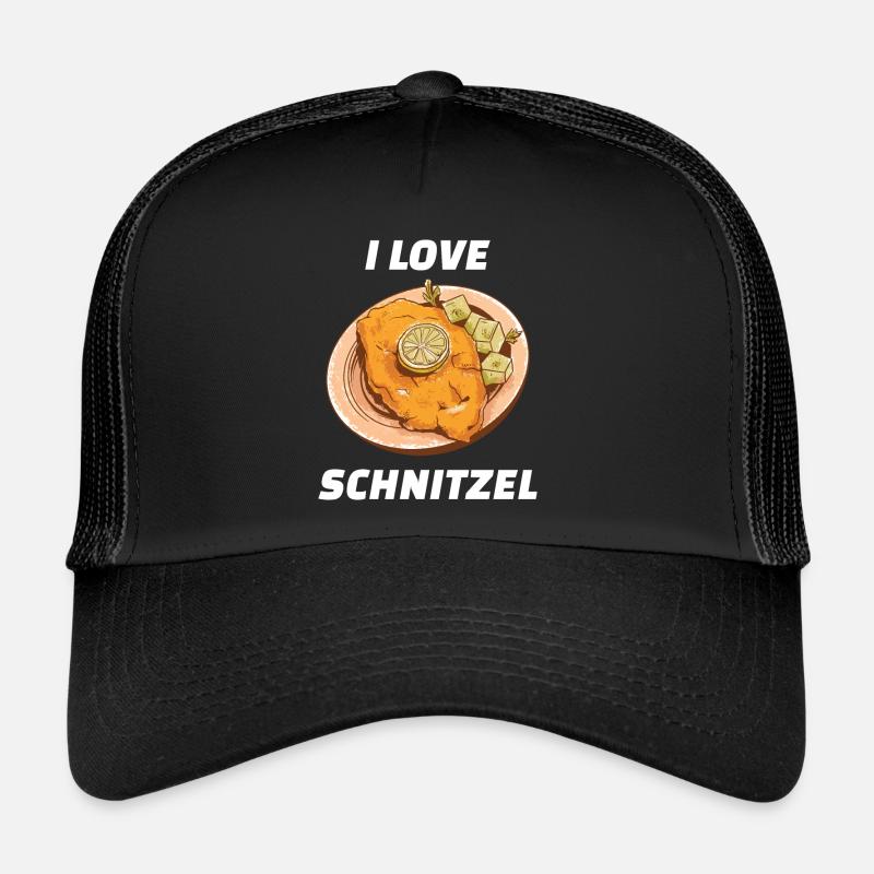 I Love Schnitzel Wiener Schnitzel Trucker Cap