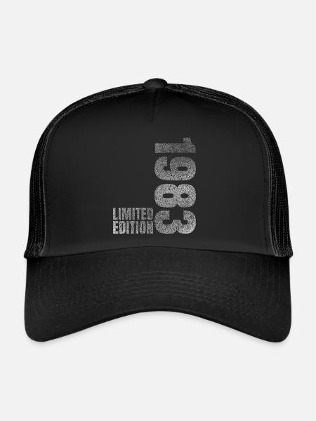 1983 Limited Edition - Trucker Cap - Schwarz/Schwarz - Vorne