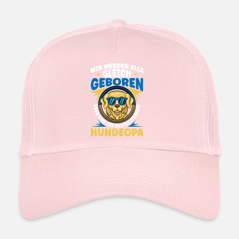 Hunde Opa Bester Hundeopa Enkelhund Großeltern Trucker Cap
