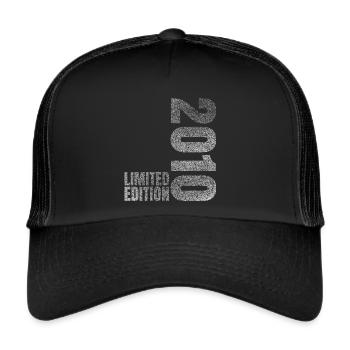 2010 Limited Edition - Trucker Cap - Schwarz/Schwarz - Vorne