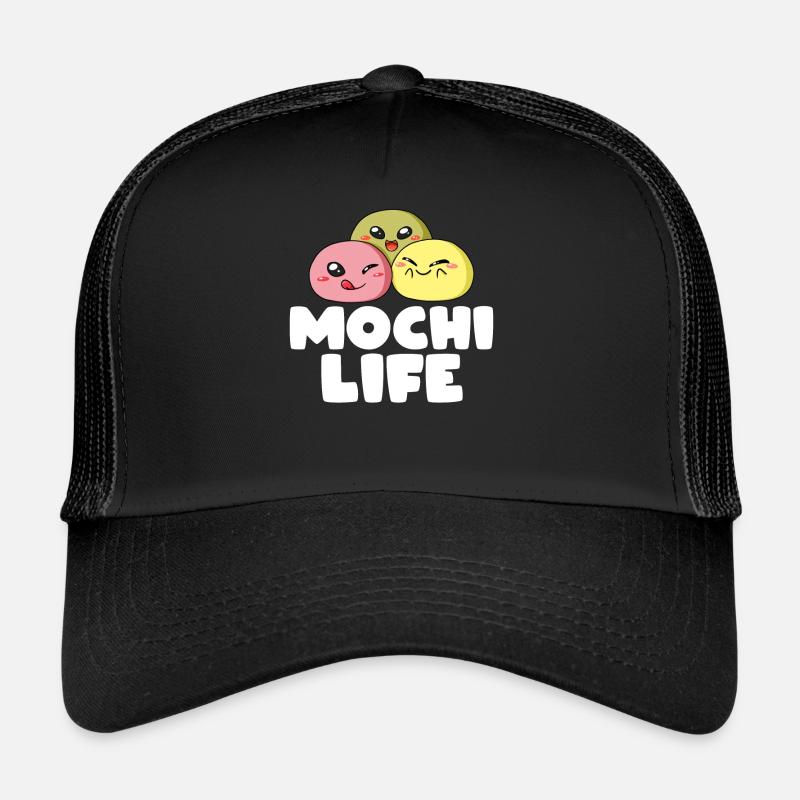 Boulettes de gâteau de riz indonésiennes Mochi Casquette trucker 