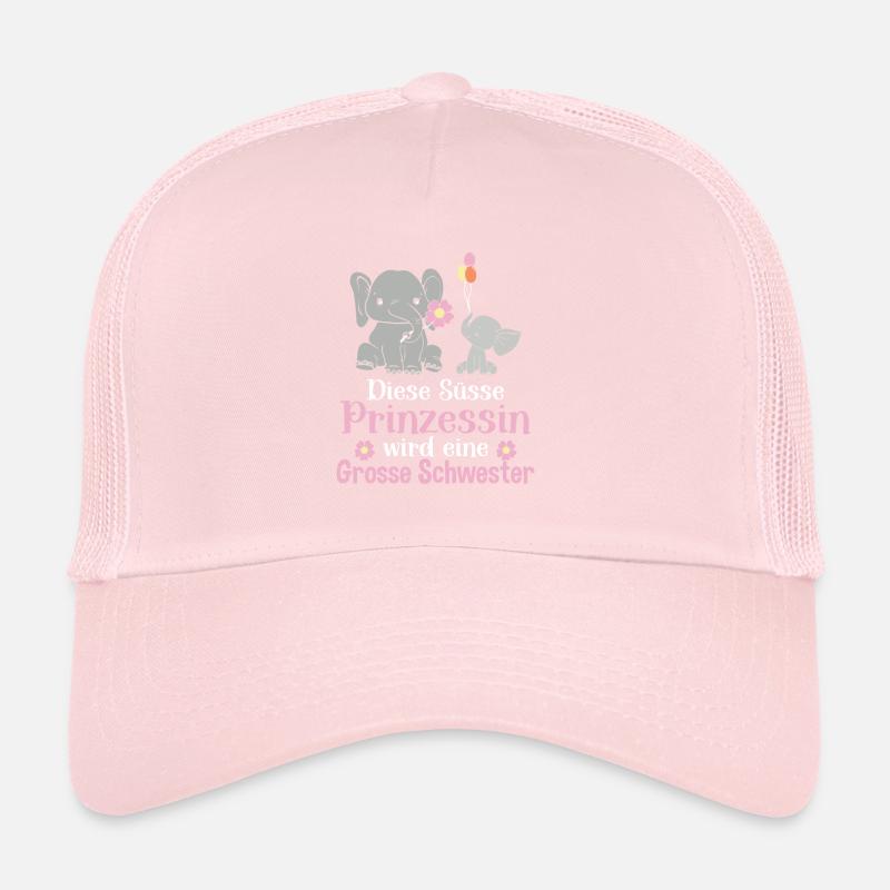 Diese Süsse Prinzessin Wird Grosse Schwester Trucker Cap