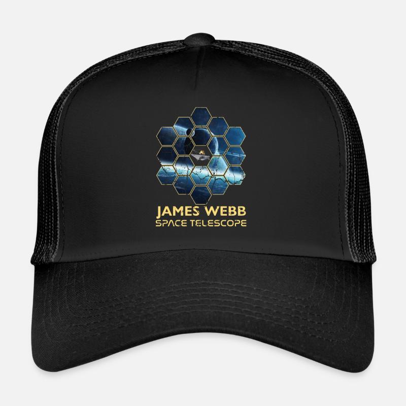jwst Télescope spatial James Webb Casquette trucker 