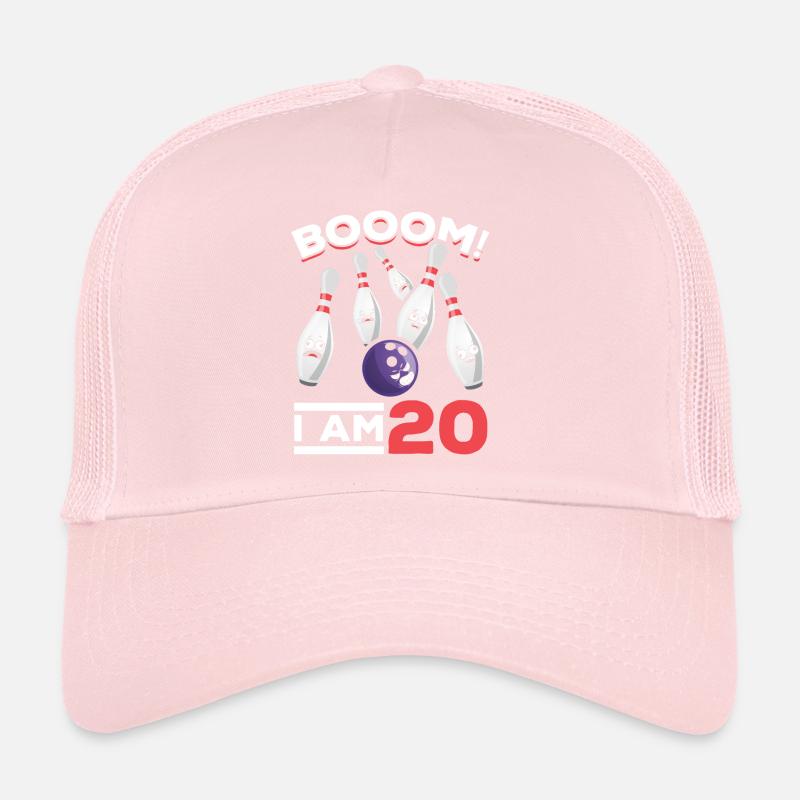 Joueurs de Bowling Bowling pour leur 20ème anniversaire Bowling Casquette trucker 