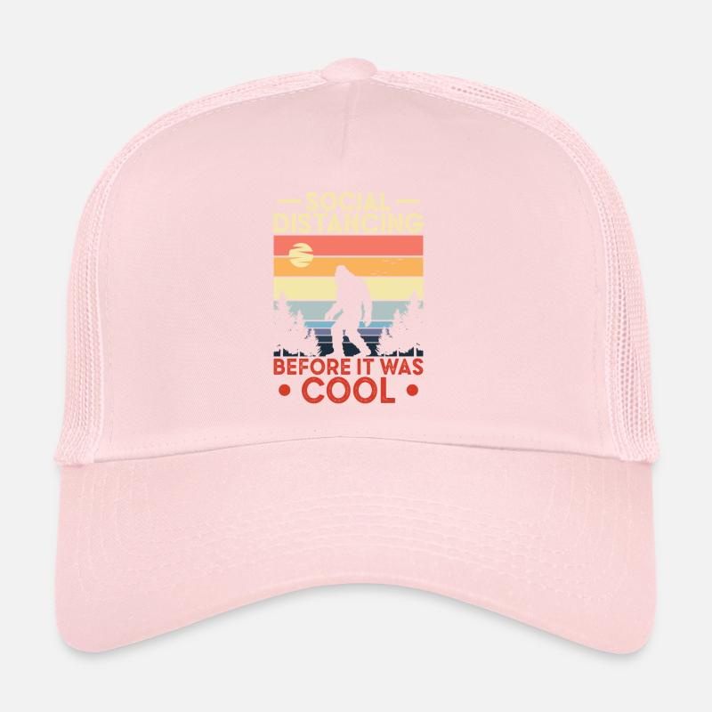 Bigfoot Sasquatch Yeti Trucker Cap