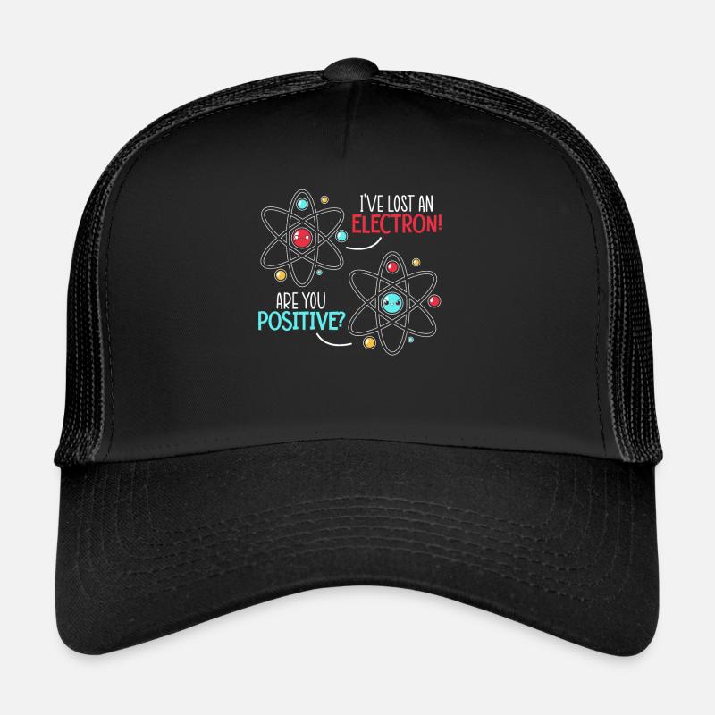 Jeg har mistet et elektron Er du positiv vitenskap - Trucker-caps - svart/svart