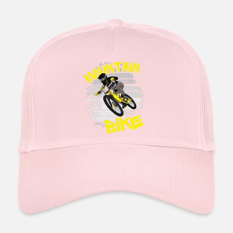 Mountain Biker / MTB Downhill Bicycle Sayings Bike Trucker Cap