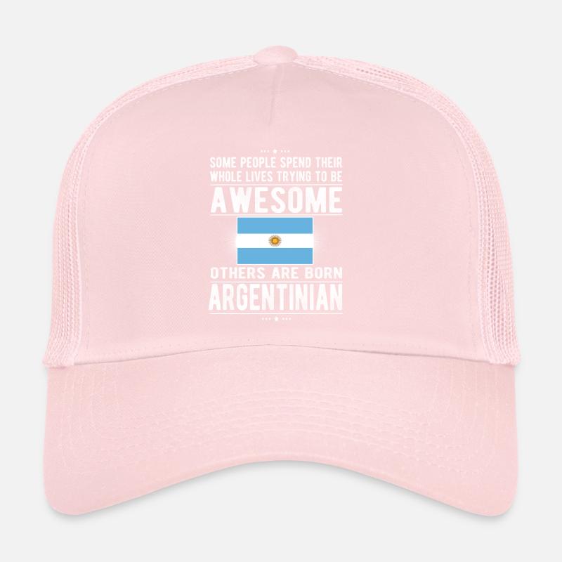 Fier Argentin né en Argentine Drapeau Casquette trucker 