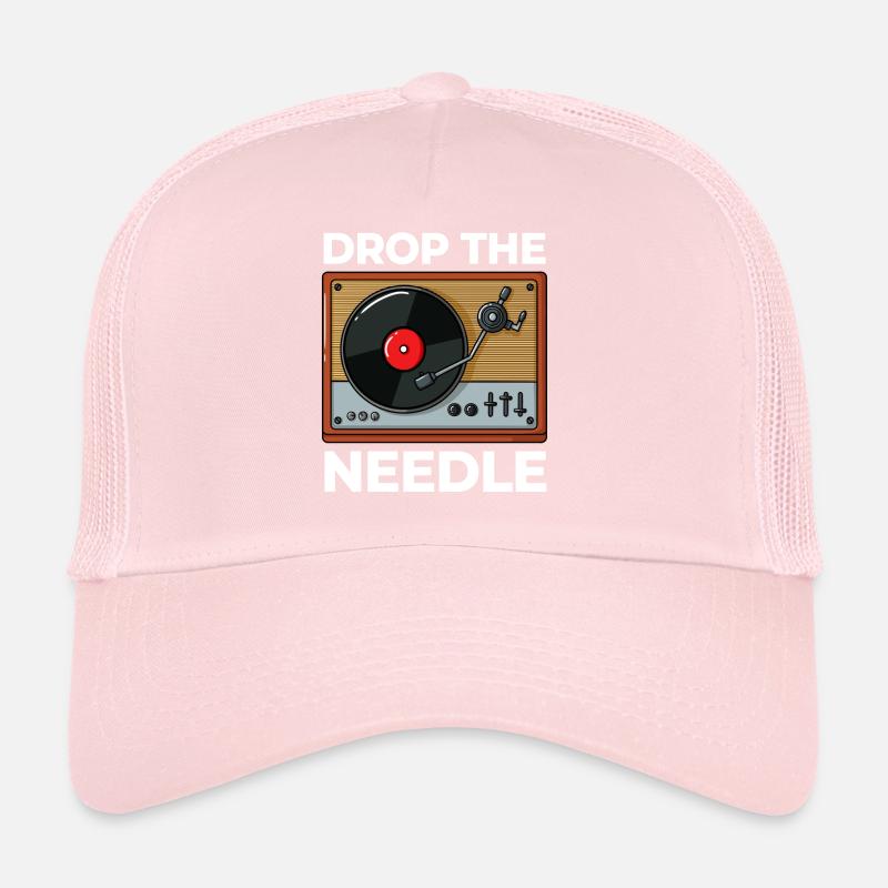 Disques de tourne-disques sur platine Casquette trucker 
