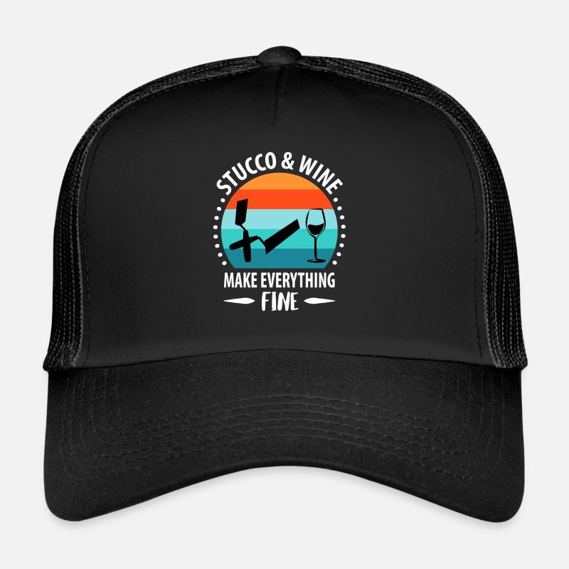 Plasterer Plasterer Plasterer Plasterer Gift Trucker Cap