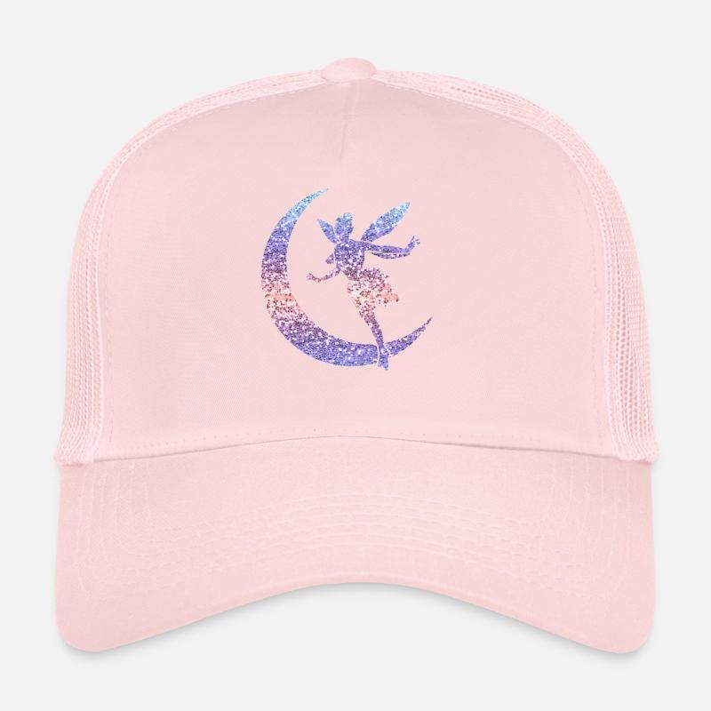 Glitzer Fee Elfe Märchen Damen Mädchen Geschenk Trucker Cap